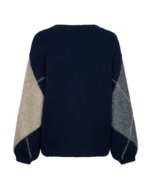 Argyle Indigo